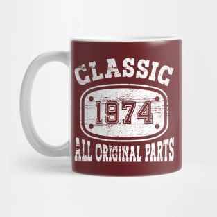 Vintage 1974 - All Original Parts [White] Mug